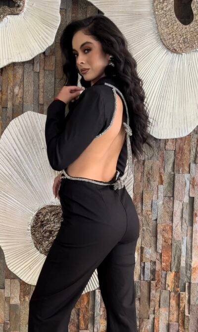 Jumpsuit Black Royale - Imagen 4
