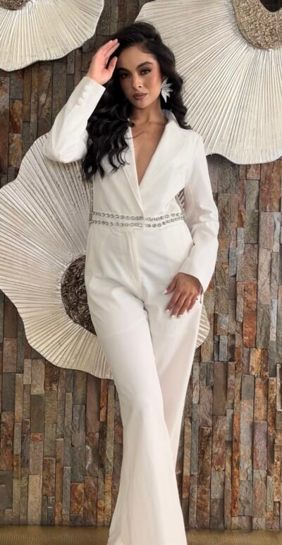Jumpsuit White Royale