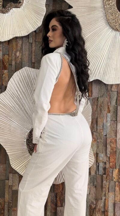 Jumpsuit White Royale