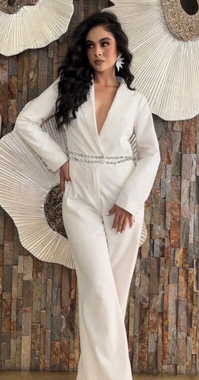 Jumpsuit White Royale