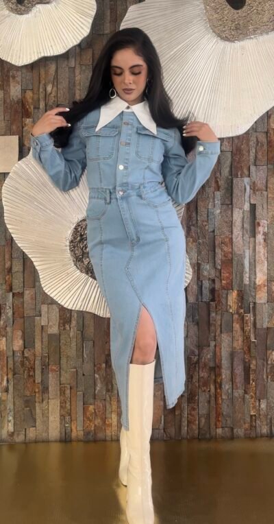 Vestido Denim Royale - Imagen 3